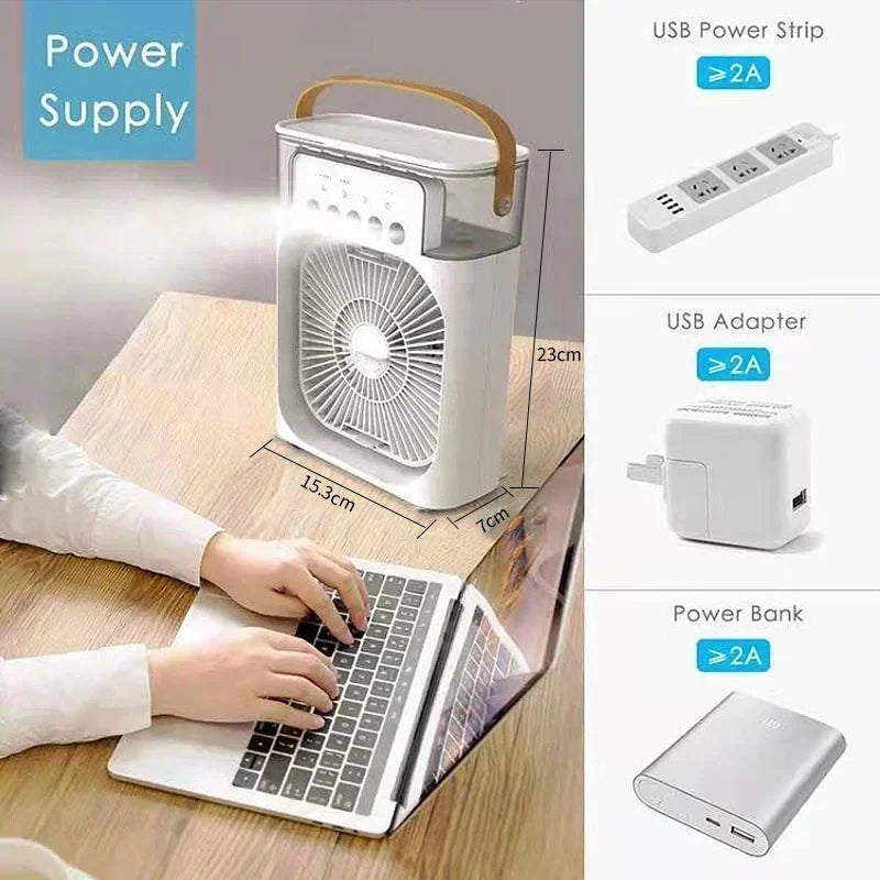 Luv Portable 3-in-1 Air Cooler – Instant Refreshment with Modern Elegance